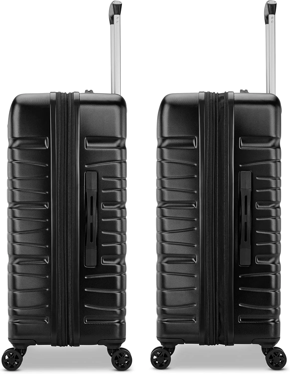 Samsonite Evolve SE Hardside Expandable Luggage, Bass Black, Medium Spinner
