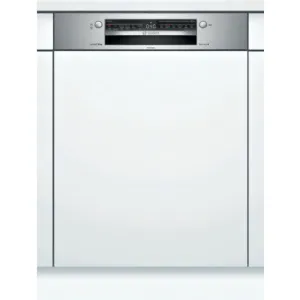 Series 4 Built In Semi Integrated Dishwasher SMI4IVS00I 60 cm with 13 Place Settings Stainless Steel