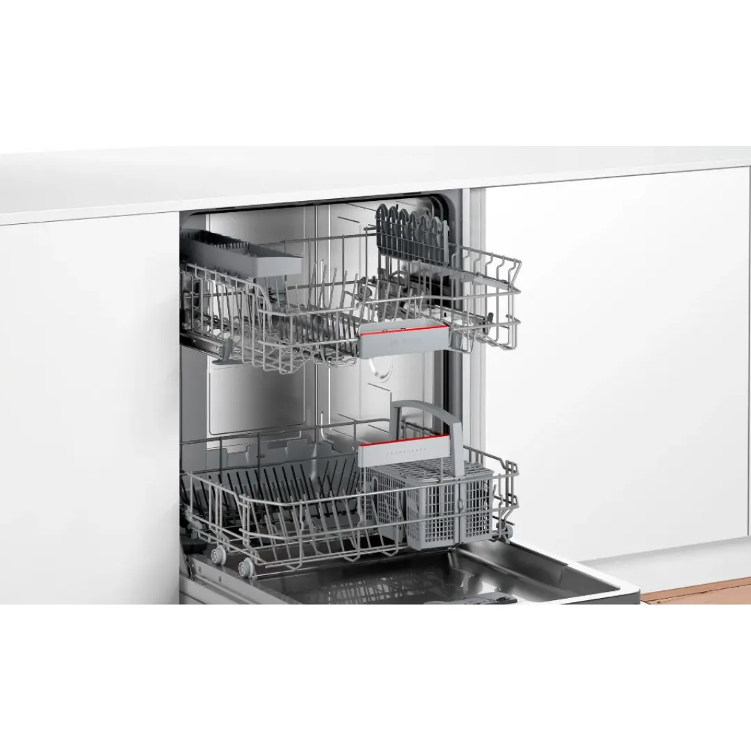 Series 4 Built In Semi Integrated Dishwasher SMI4IVS00I 60 cm with 13 Place Settings Stainless Steel