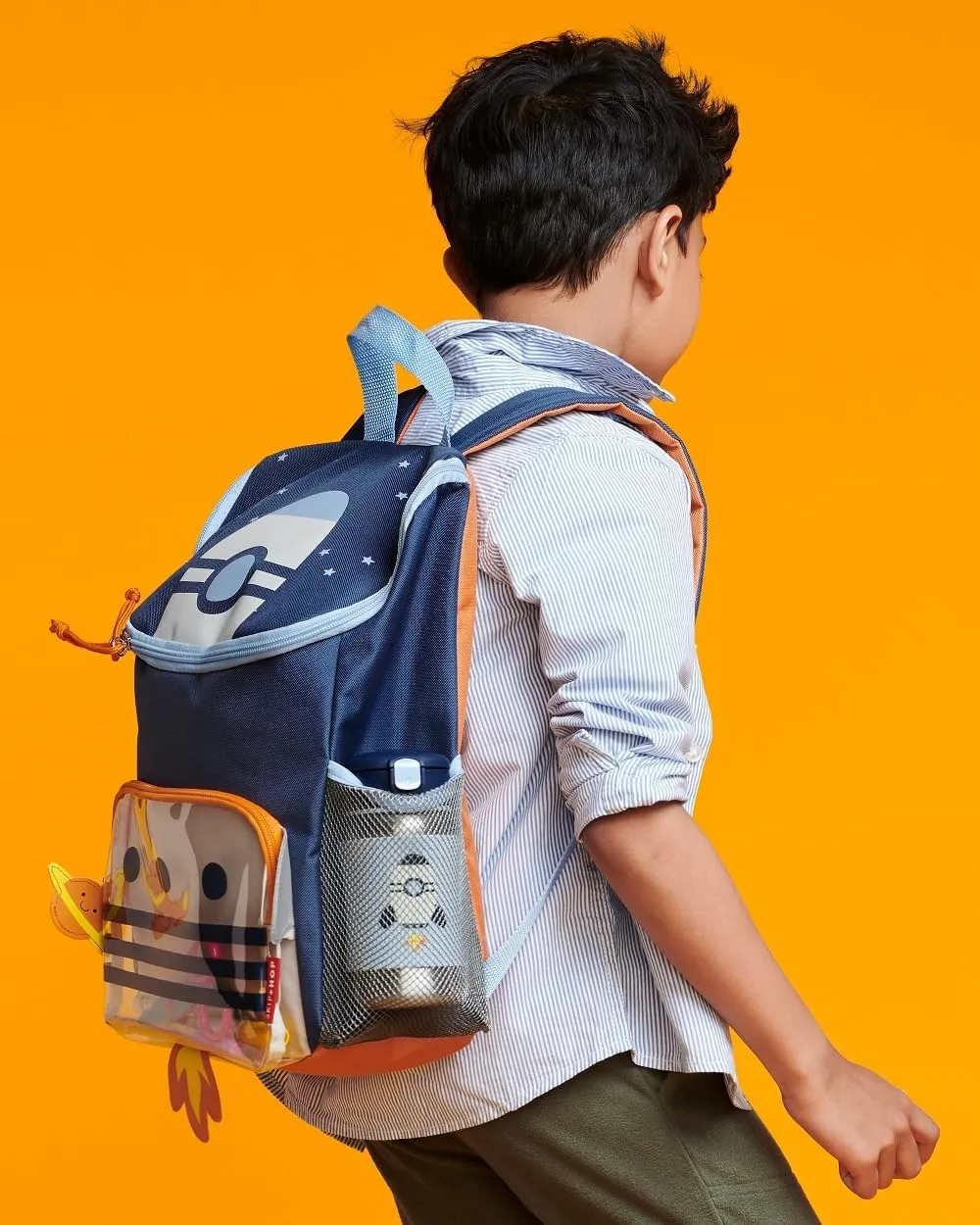 Skip Hop Sparks Kid's Backpack, Kindergarten Ages 3-4, Rocket