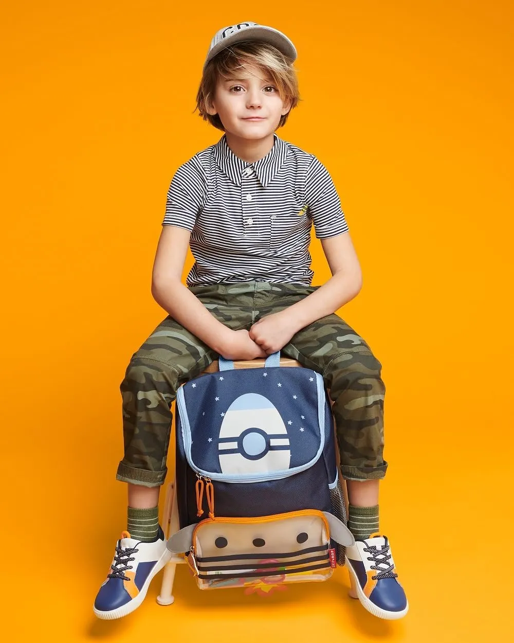 Skip Hop Sparks Kid's Backpack, Kindergarten Ages 3-4, Rocket