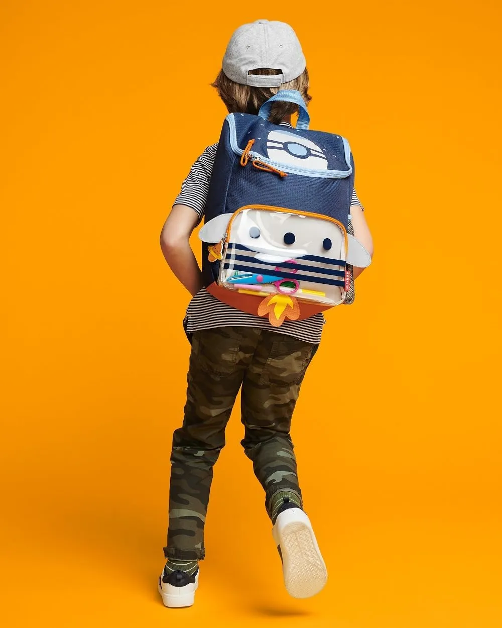 Skip Hop Sparks Kid's Backpack, Kindergarten Ages 3-4, Rocket