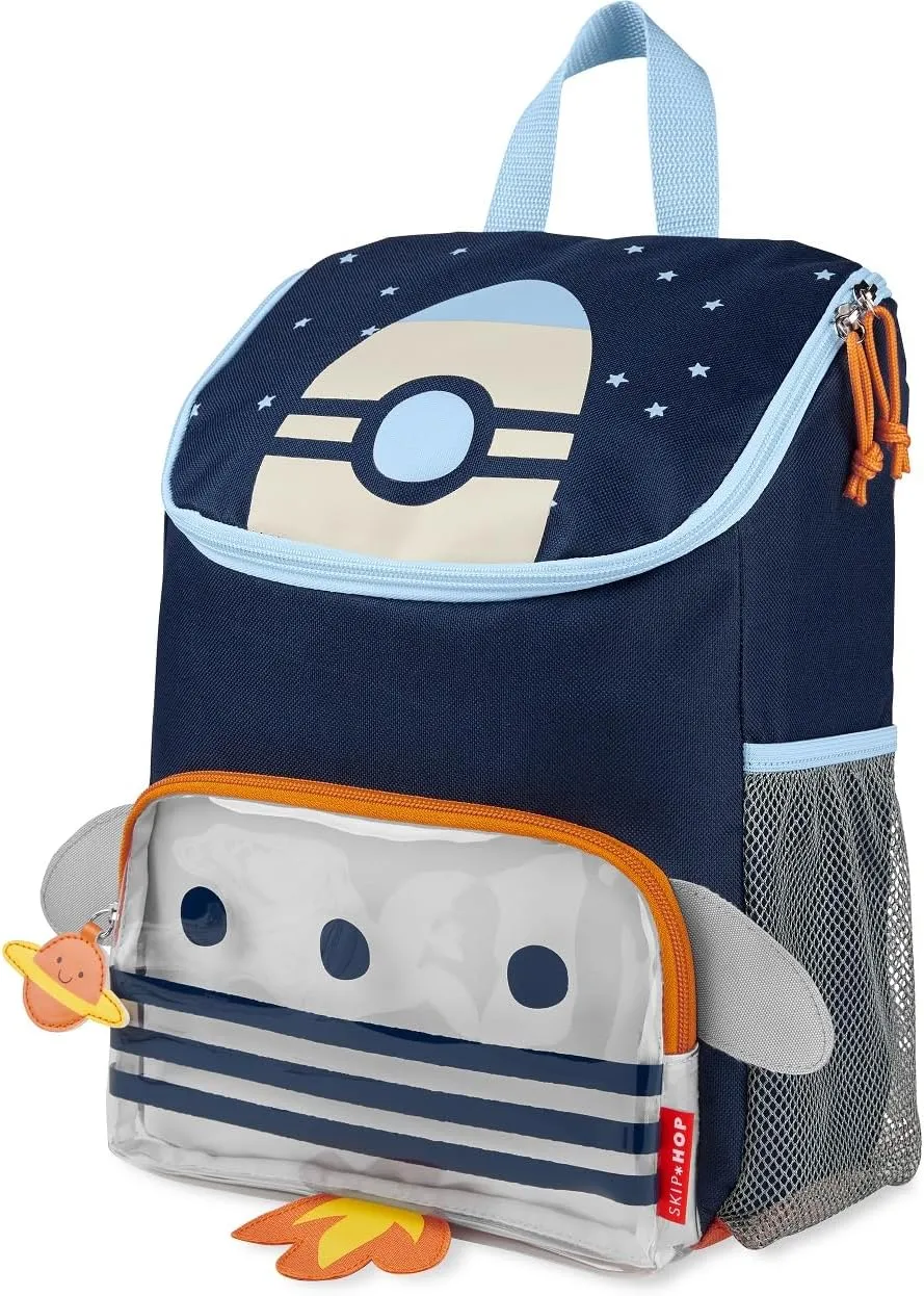 Skip Hop Sparks Kid's Backpack, Kindergarten Ages 3-4, Rocket