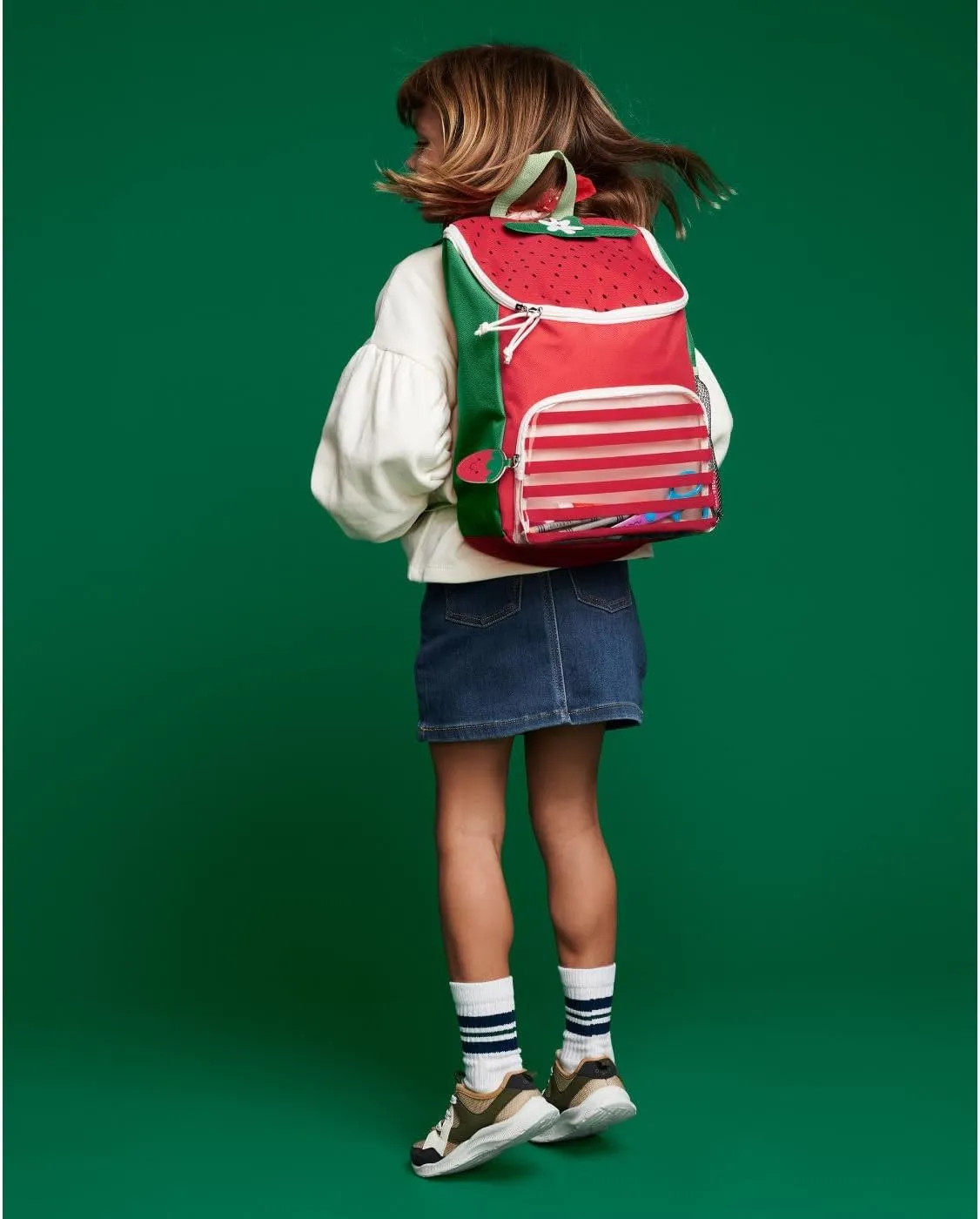 Skip Hop Sparks Kid's Backpack, Kindergarten Ages 3-4, Strawberry