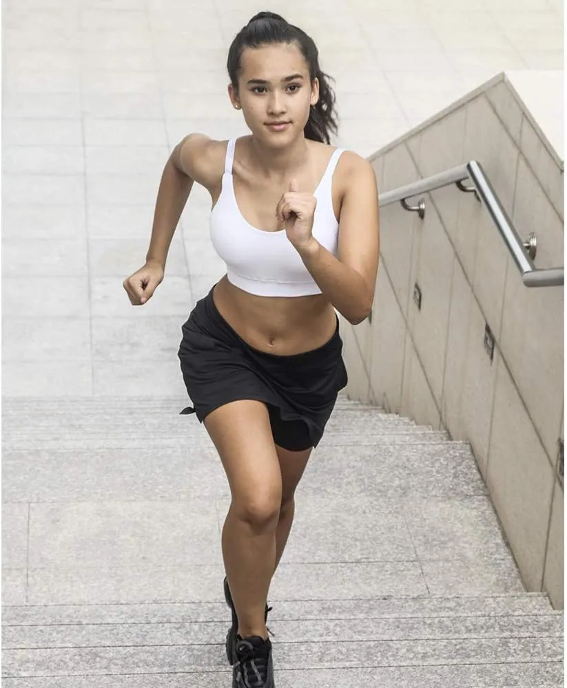 Skort for Women Lightweight Activewear Skirt for Running Tennis Golf Workout Pickleball Walking Casual