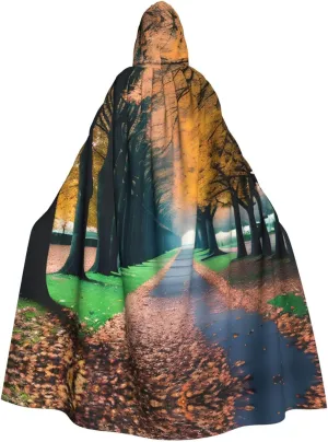 SSIMOO Autumn Eye-Catching Cosplay Costume Cape for Women - Unisex Vampire Cloak for Halloween.