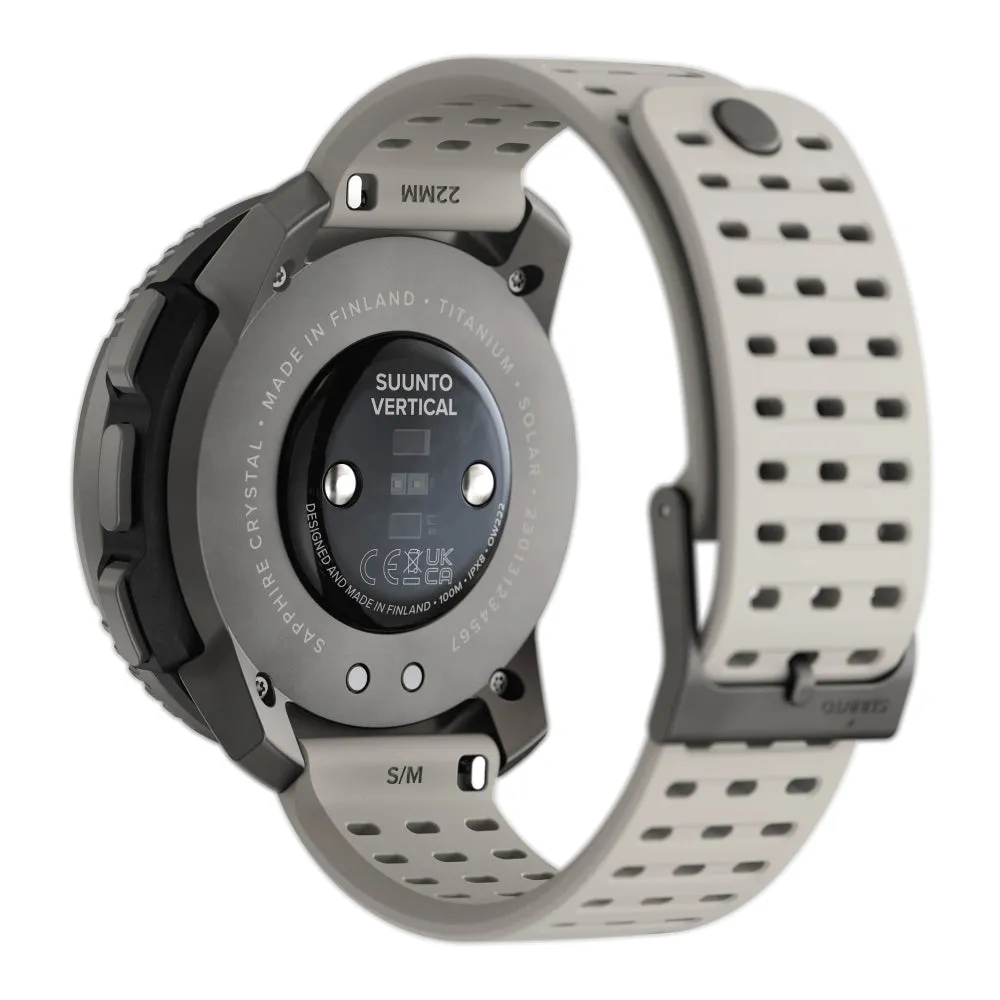 SUUNTO Vertical Titanium Solar Sand
