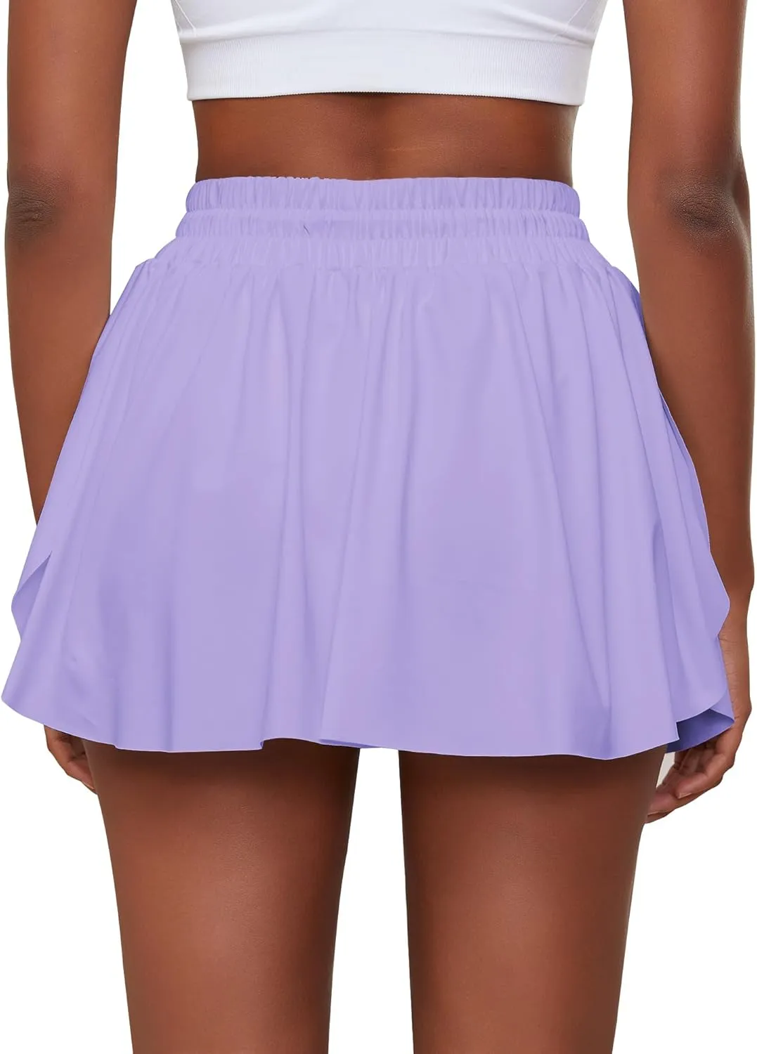 Tennis Skirts for Women Pleated Athletic Skort High Waisted Golf Skirts with Shorts Pocket Athletic Running Activewear