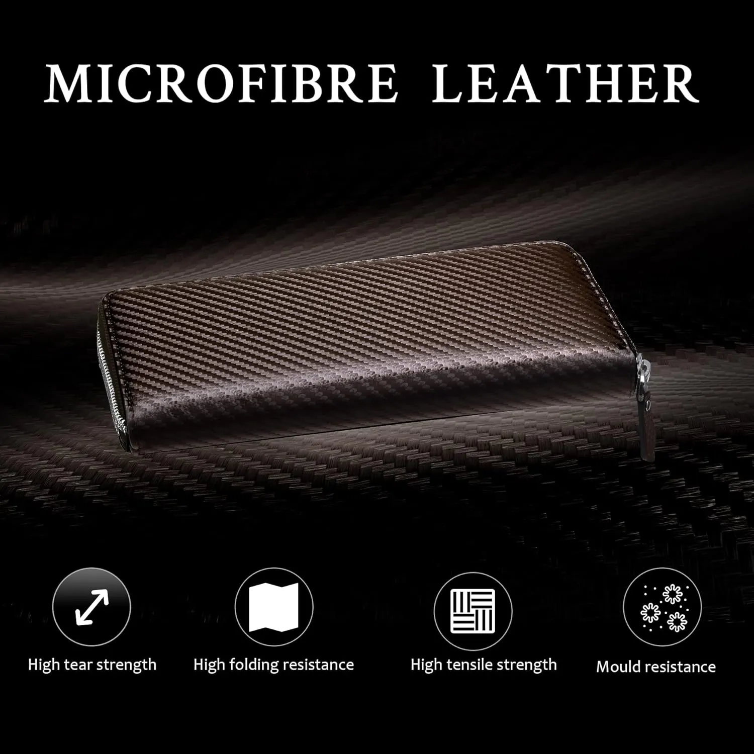 Travelambo Large Wallets for Women Zip Around Ladies Clutch Long Wallets