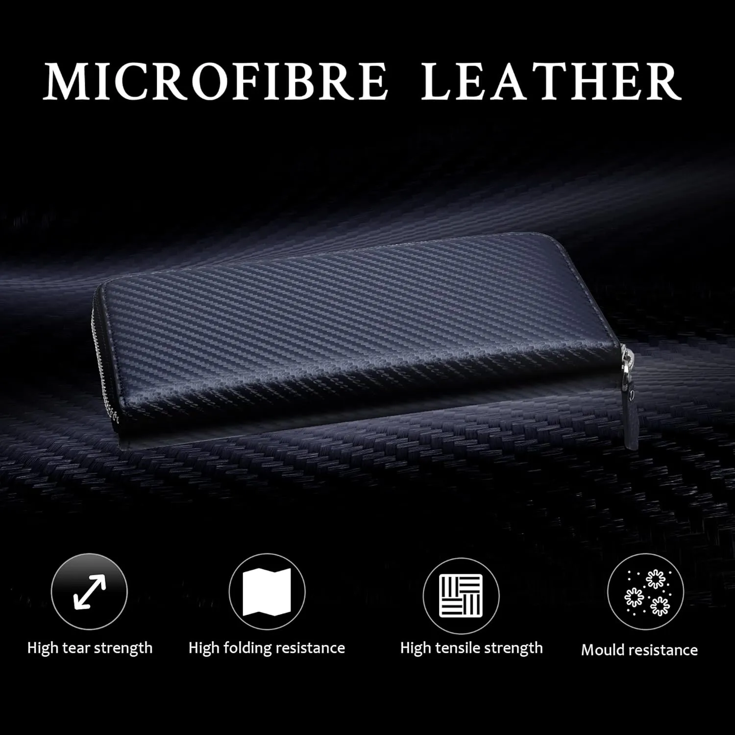 Travelambo Large Wallets for Women Zip Around Ladies Clutch Long Wallets