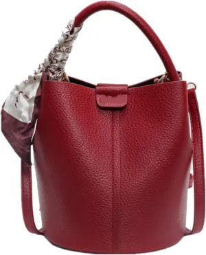 Trendy Vintage Bucket Bag,Women'sCrossbody Bag Single Shoulder Handbag Y2K Shoulder Bag MinimalistTote Bag