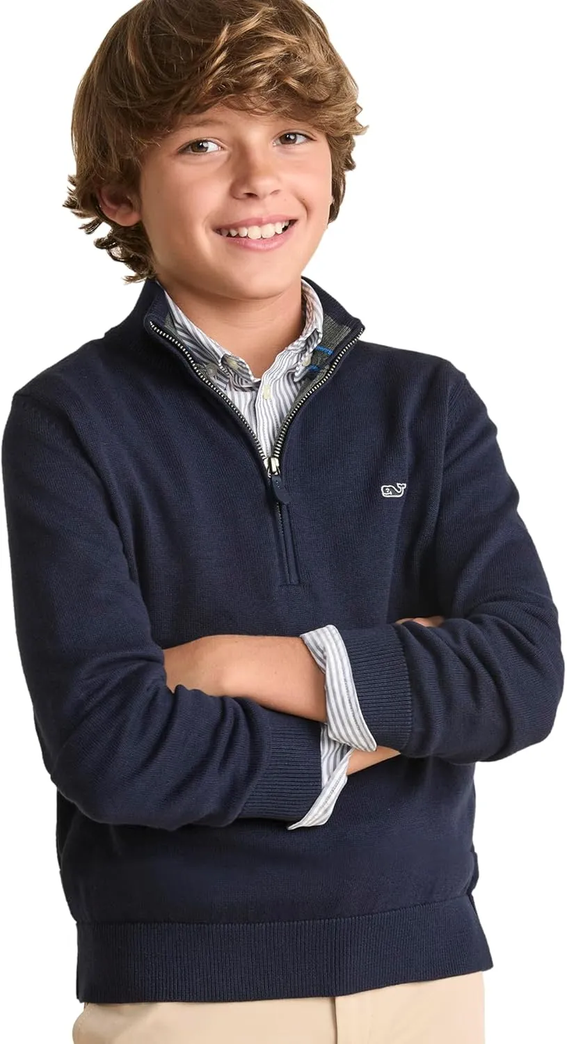 vineyard vines Boys' Boathouse Quarter-Zip