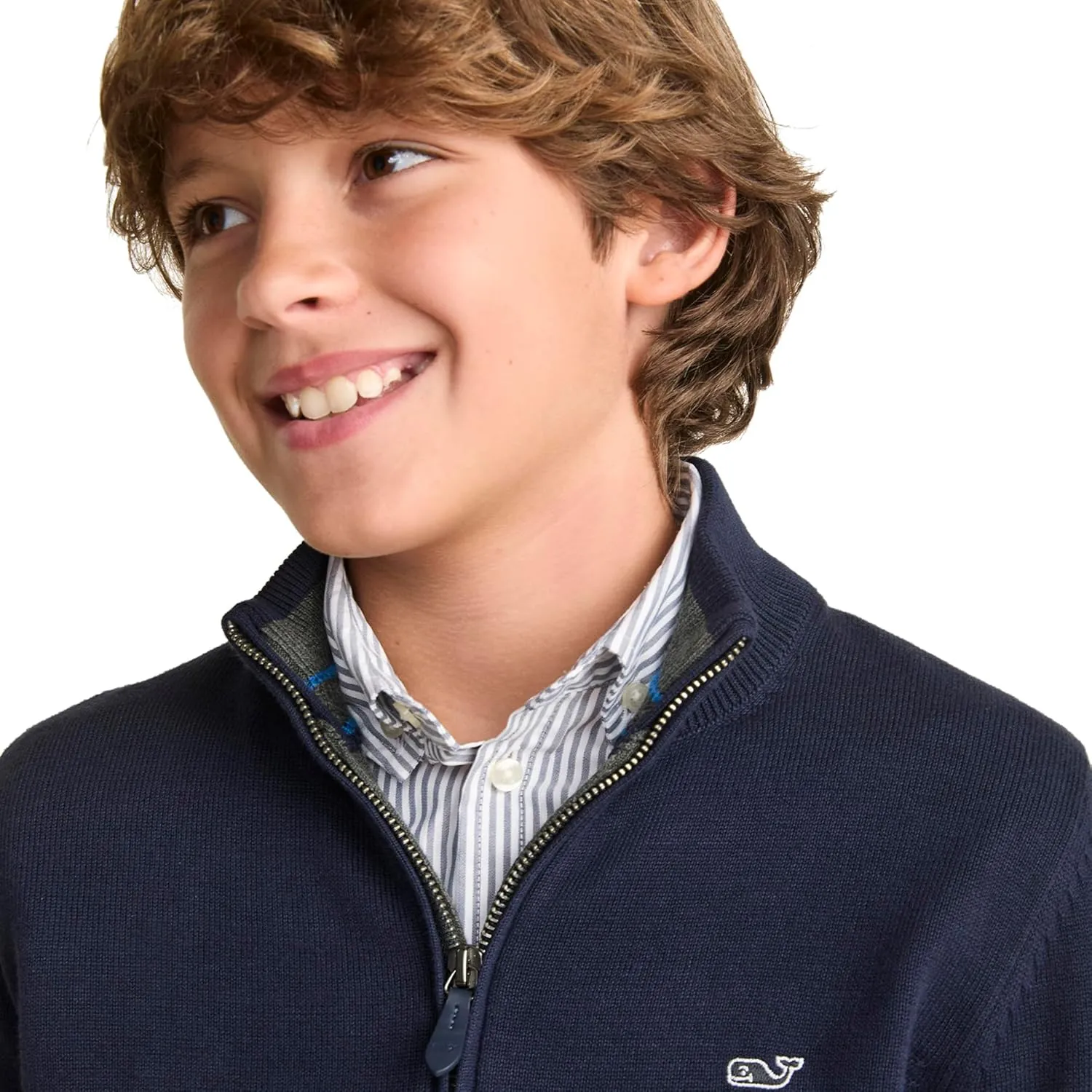 vineyard vines Boys' Boathouse Quarter-Zip