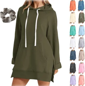 Warmy Oversized Hoodies, Oversized Dress Hoodies Women, Warmy Oversized Hoodie Dress Women Pockets