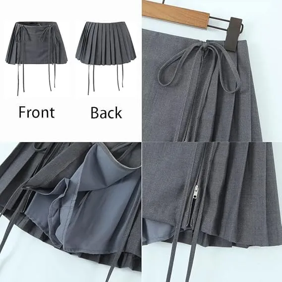 Women Pleated Mini Skirts for Women Skirt, Women Mini Skirts Mini Skirts Sexy Skorts