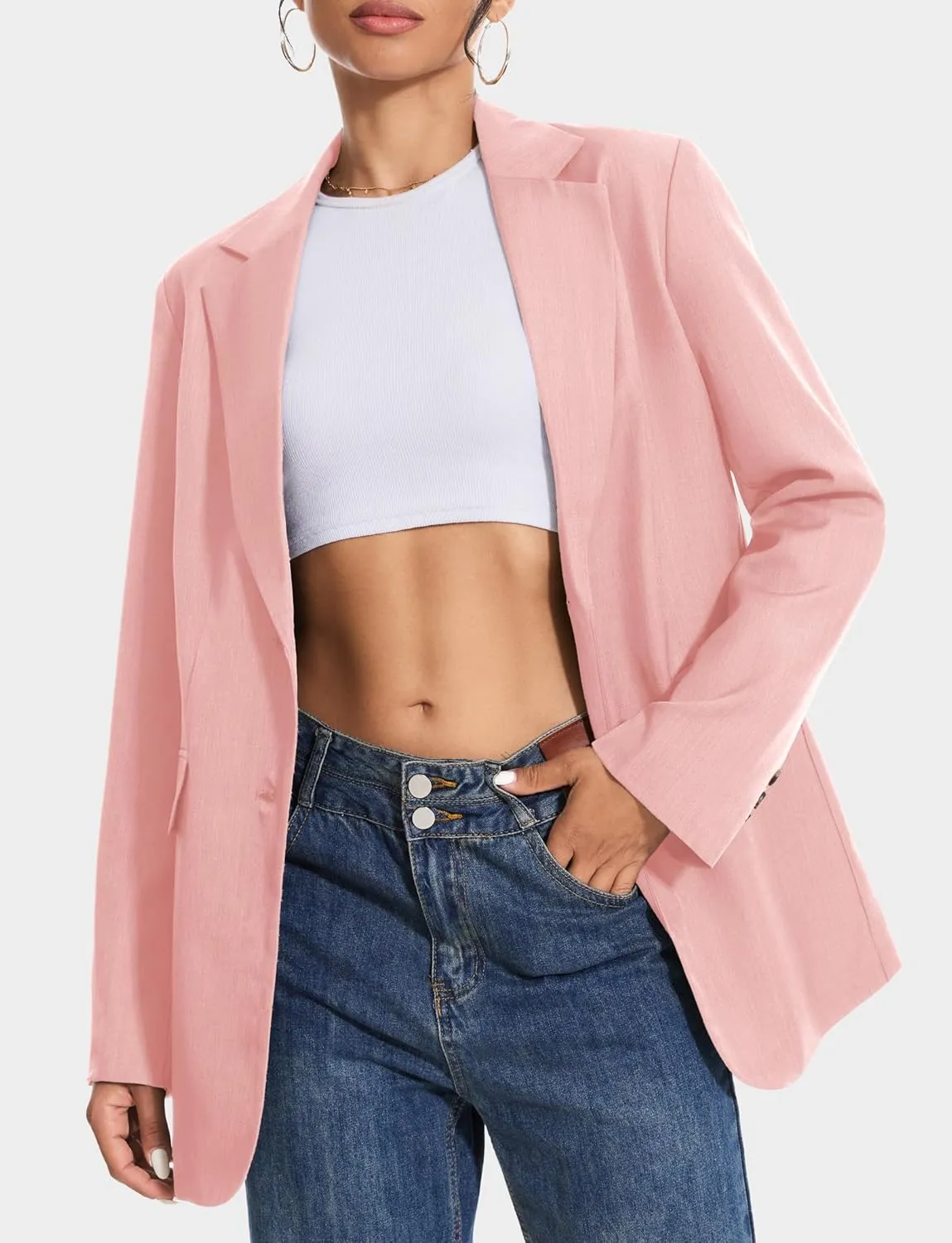 Women's 3 Piece Skirt Sets Business Casual Short Skort Blazer Suit Long Sleeve Jacket Vest Matching Outfits