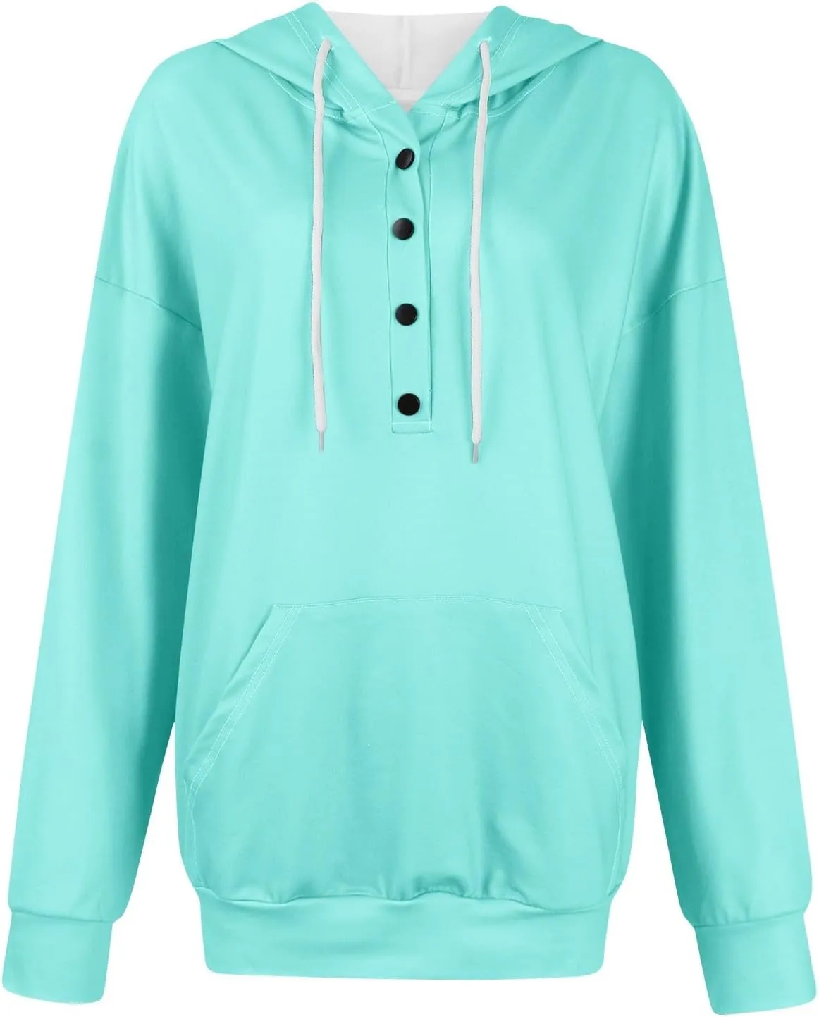 Women's Fashion Hoodies Long Sleeve Drawstring Hoodies for Women, Perfect Oversized Sweatshirts with Pocket