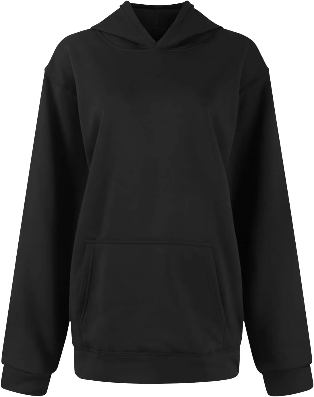 Women's Oversized Hoodies Fashion Sweatshirts Fall Casual Long Sleeve Cute Pullover Hoodie With Pocket