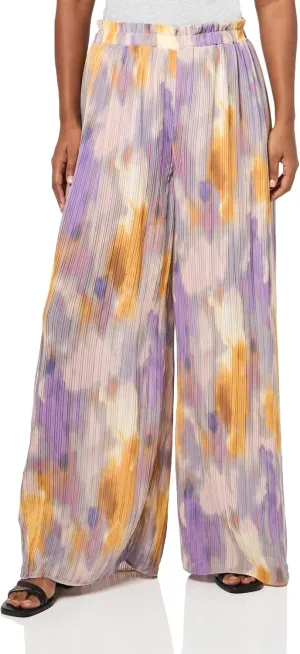 Women's Pleated Wide Leg Pant