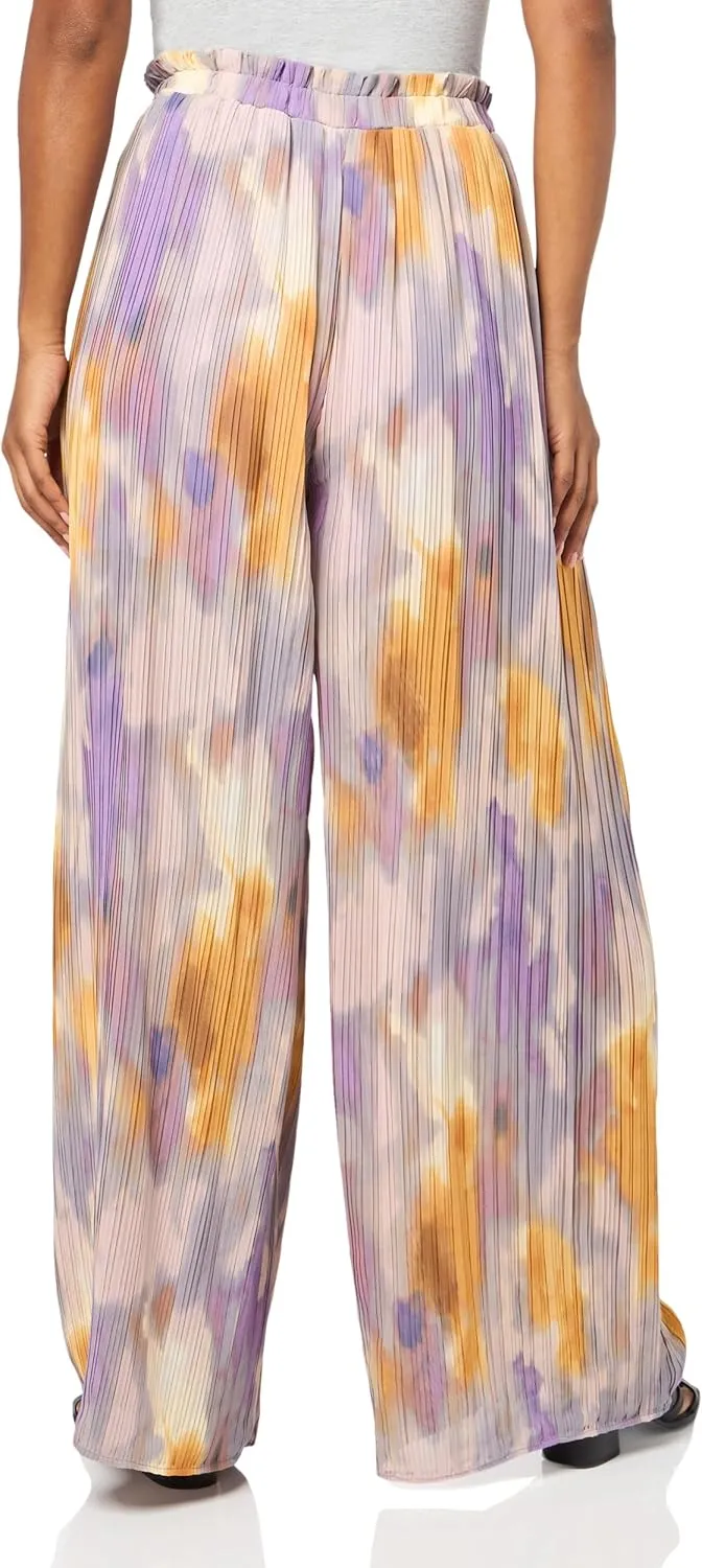 Women's Pleated Wide Leg Pant