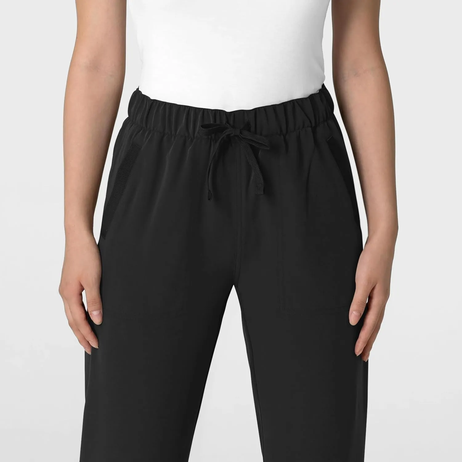 WonderWink Women's Stovepipe High-Low Hem Scrub Pant